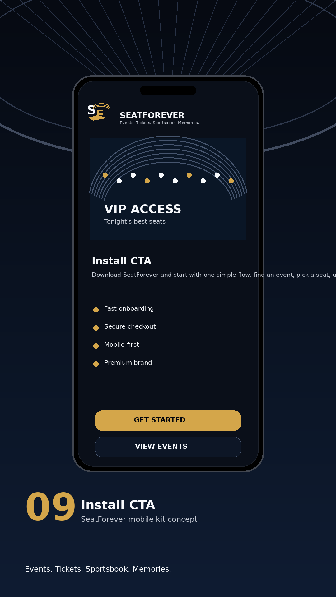 SeatForever mobile screen 9